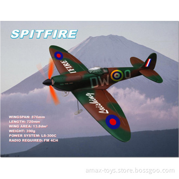 EP-409 Electric RC plane model Spitfire, 4ch,Ready To Fly